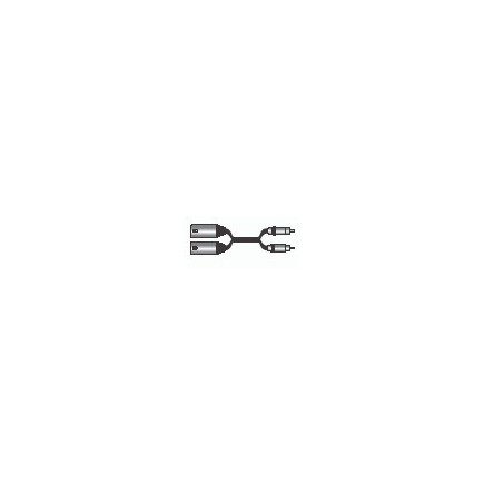 PROEL STAGE STUDIO200LU5 kabel audio 2x wtyk XLRf 3-pin - 2x wtyk RCA, dł. 5m